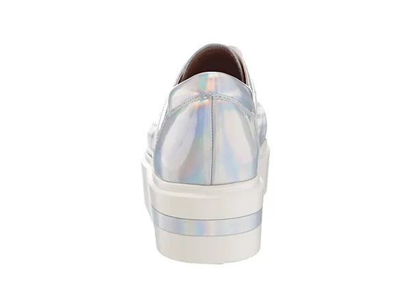 Women's Linea Paolo Kendra Platform Sneaker, Size 5 M - Metallic