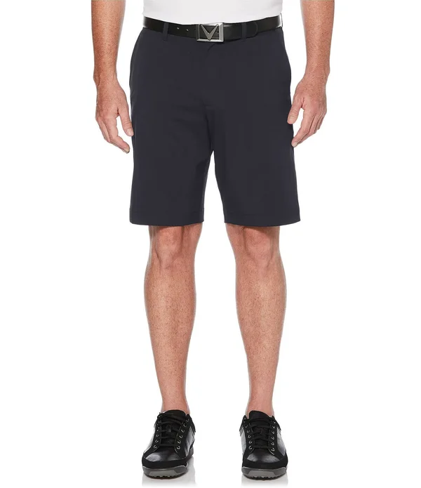 Callaway Classic Flat-Front 10 Inseam Golf Shorts - Mens, 30, Night Sky