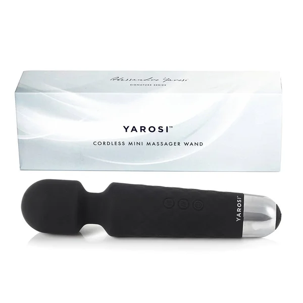 Alessandro Yarosi Cordless Waterproof Therapeutic Wand Massager - 8 Powerful SPE