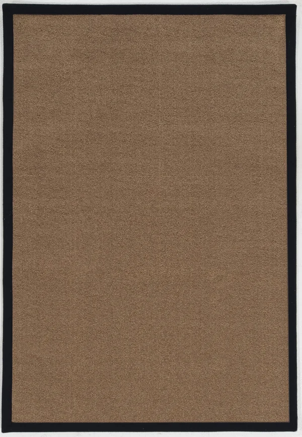 Linon Faux Sisal Rug - Brown, 5x8 ft