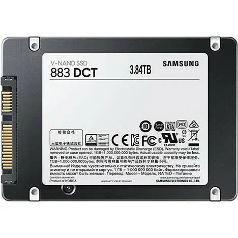 Samsung MZ-7LH3T8NE 3.84TB 883 DCT SSD SATA