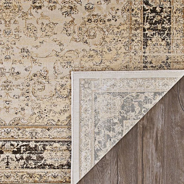 Martina Halston Area Rug - Cream/Black 2& x 3&7x22