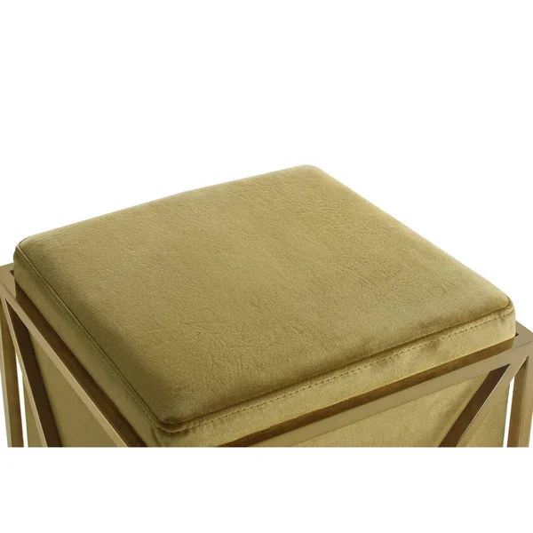 Chic Home Vana Ottoman - Cognac