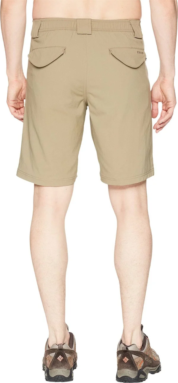 Filson Men's Outdoorsman Shorts, Grey Khaki, Small