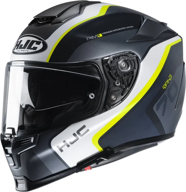 HJC RPHA 70 Kroon Helmet - black-white, Size 2XL