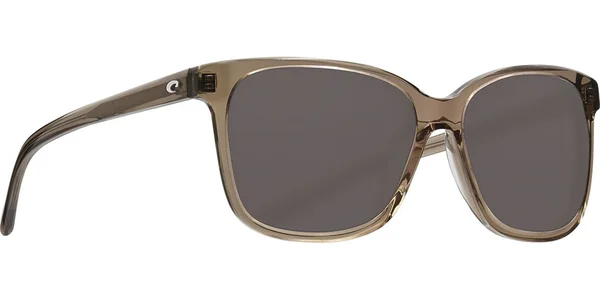 Costa Del Mar May Taupe Crystal Sunglasses - Gray 580G Lens
