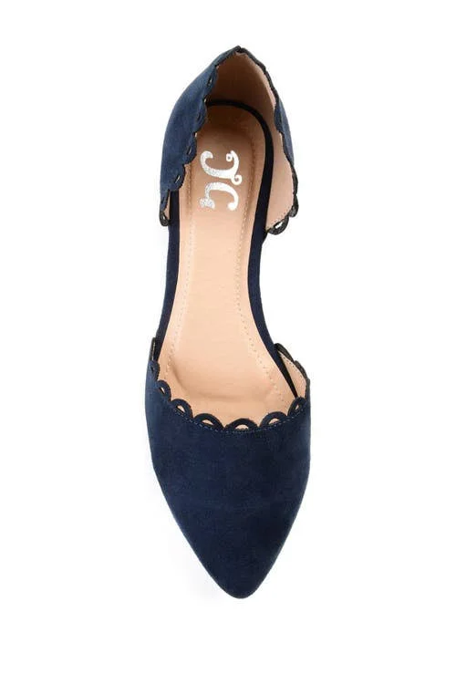 Journee Collection Women's Jezlin Flats - Blue