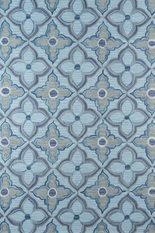 Momeni Summit Area Rug, Blue, 5& x 7&6x22