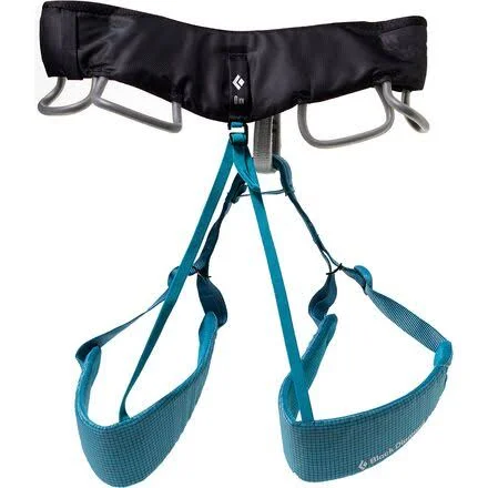 Black Diamond Women's Momentum Harness Package - Aqua Verde