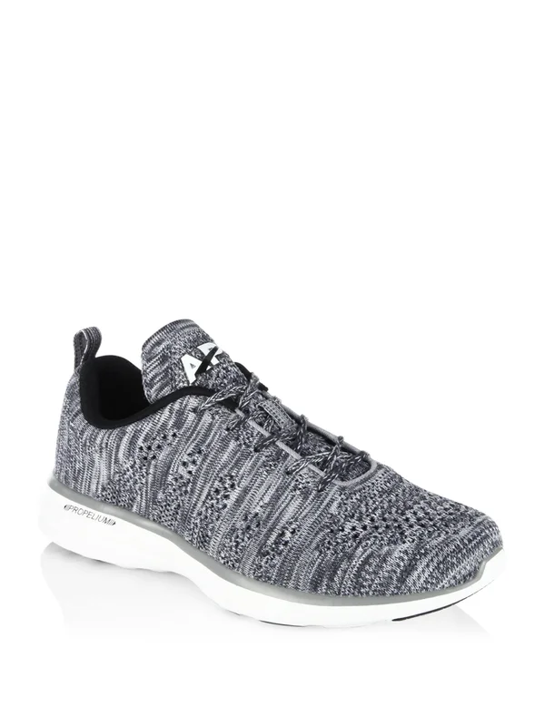 APL Men's Techloom Pro Heather Grey Shoes in Size 9.5 - Athletic Propulsion Labs