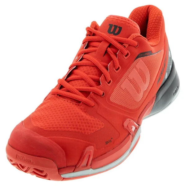 Wilson Men's Rush Pro 2.5 Pickleball Shoes, Red