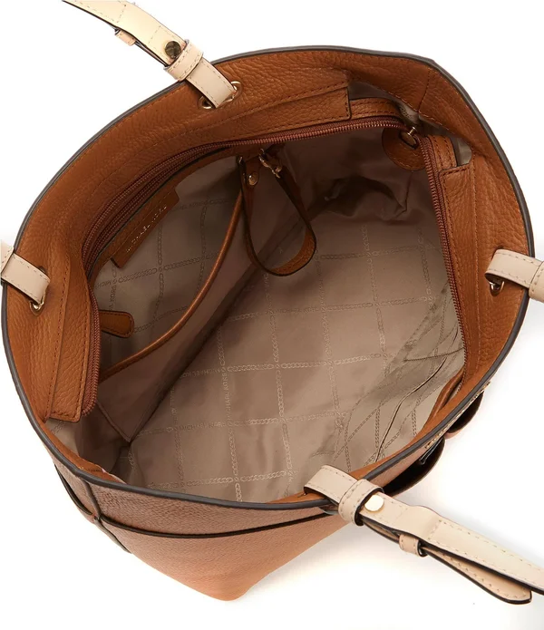 Michael Kors Bedford Pebble Leather Pocket Tote