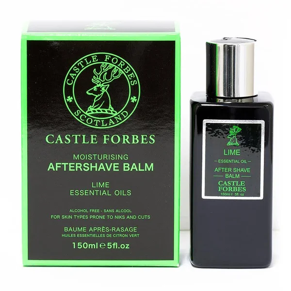 Castle Forbes Essential Oil Aftershave Balm, Lime