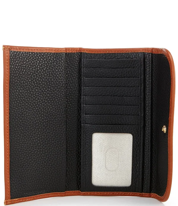 Dooney & Bourke Jeans Pebble Continental Clutch Wallet