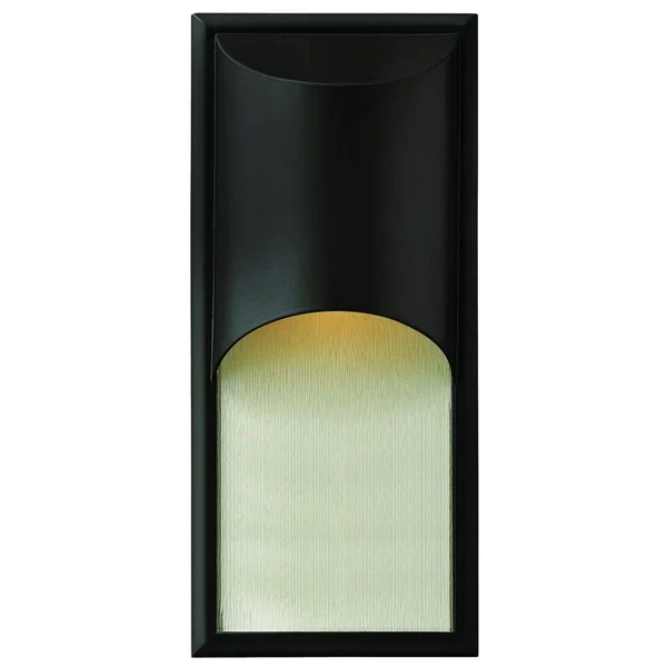 Hinkley Lighting 1830SK-LED Cascade Outdoor Wall Light - Satin Black