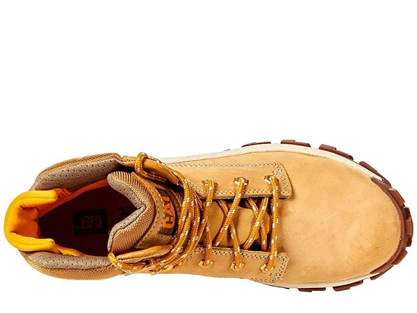 Caterpillar Men's Invader Hi Steel Toe Work Boot Honey Reset, Size 11.5M