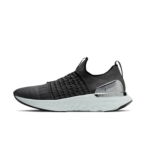 Nike Men's React Phantom Run Flyknit 2 Running Shoes CJ0277 - 11.5 - Grey