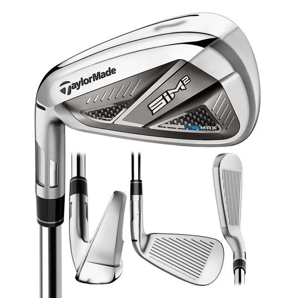 TaylorMade SIM2 Max Iron Set 2021 Left 5-PW KBS Max MT 85 Steel Stiff