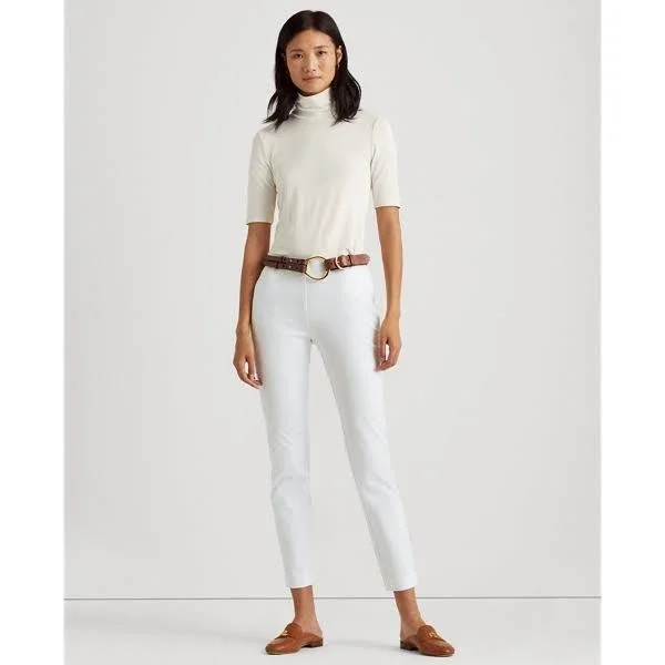 Lauren Ralph Lauren Stretch Skinny Pants - White