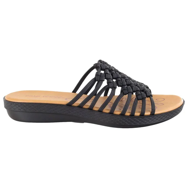 Easy Street Sing Women's Slide Sandals - Size: 11, White