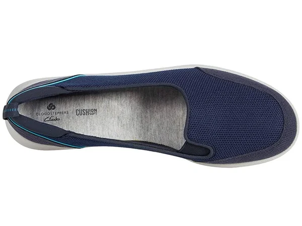 Clarks Adelia Blush Women's Navy Slip on 8 N