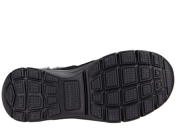 Skechers Easy Going - High Zip Women's Shoes Black : 5.5 B - Medium