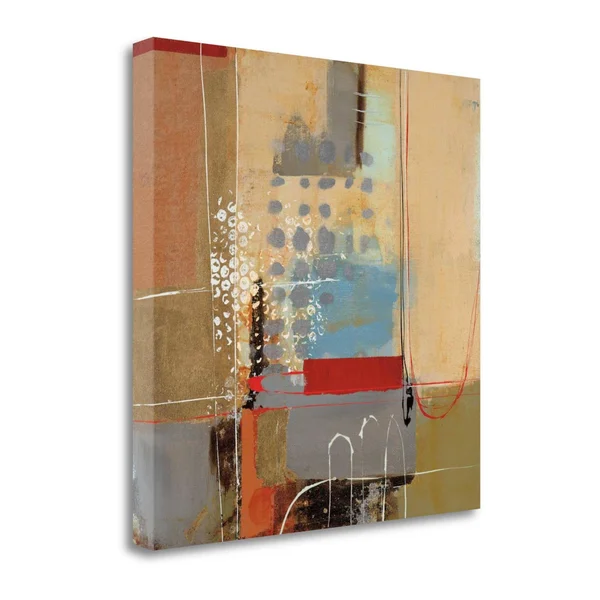Tangletown Fine Art Emociones I by Nancy Villarreal Santos - Giclee Print on Wrap Canvas, 30x22x30x22