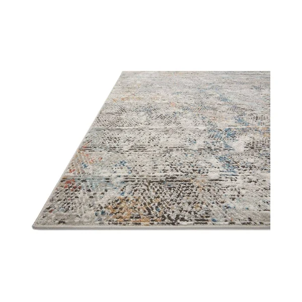 Loloi II Bianca BIA-04 Grey Multi Rug - 2 ft 8 in x 10 ft 6 in