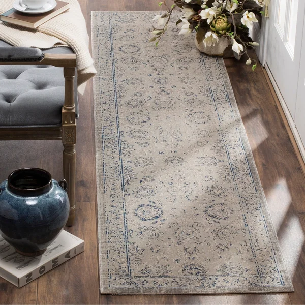 Safavieh Patina PTN316A 2&2x22 x 12&0x22 Runner Grey, Blue Area Rug