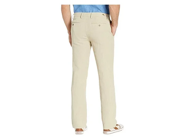Tommy Bahama Monterey Flat-Front Pants - Dusty Mahogany 30 30