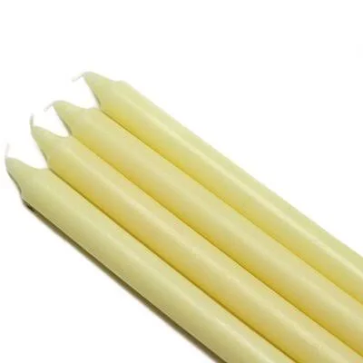 Straight Taper Candle Zest Candle Color: Ivory - Pack Size: 144