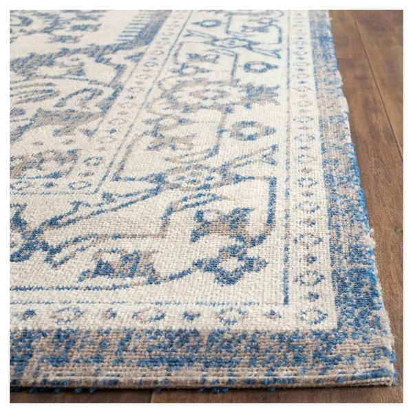 Safavieh Patina PTN318C 5&1x22 x 7&6x22 Light Grey - Blue Area Rug