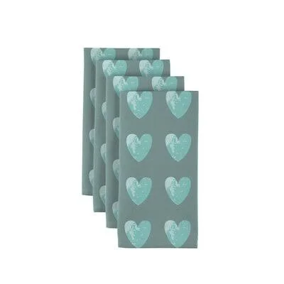 Hearts 18x22 Napkins Fabric Textile Products, Inc.