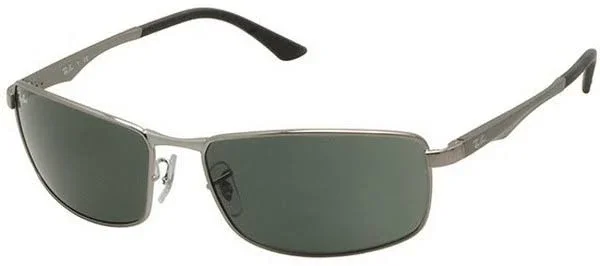 Ray Ban RB3498 Sunglasses Gunmetal