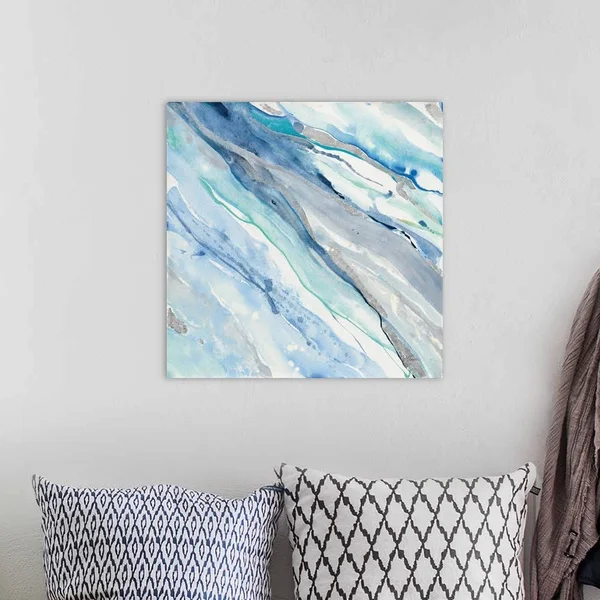 Silver Spring II - Canvas Wall Art, 20x20, Great Big Canvas