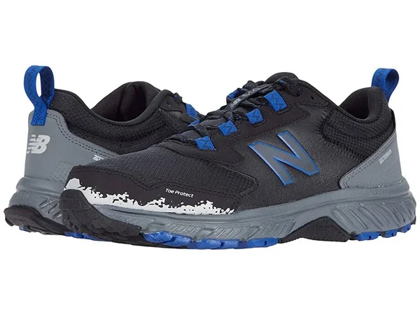 New Balance 510v5 Men's Running Shoes Black/Steel : 11 4E - Extra Wide