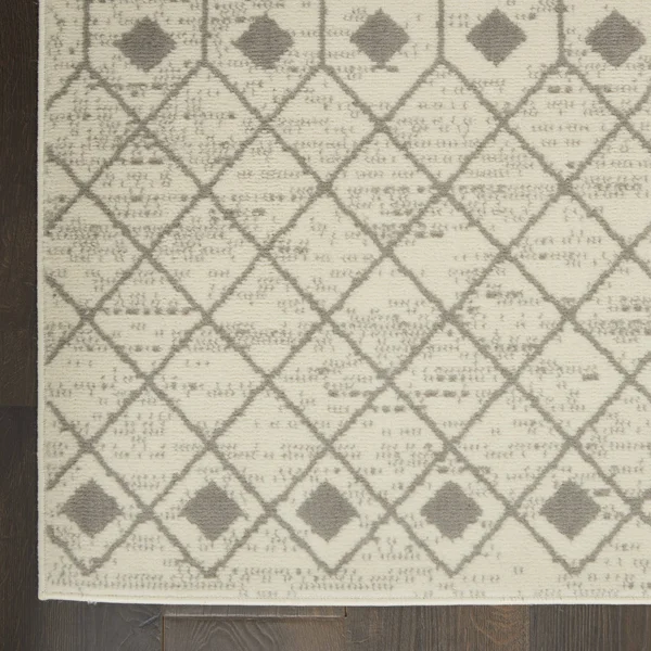 Nourison Grafix GRF37 Area Rug - Grey, 8&6x22x12&