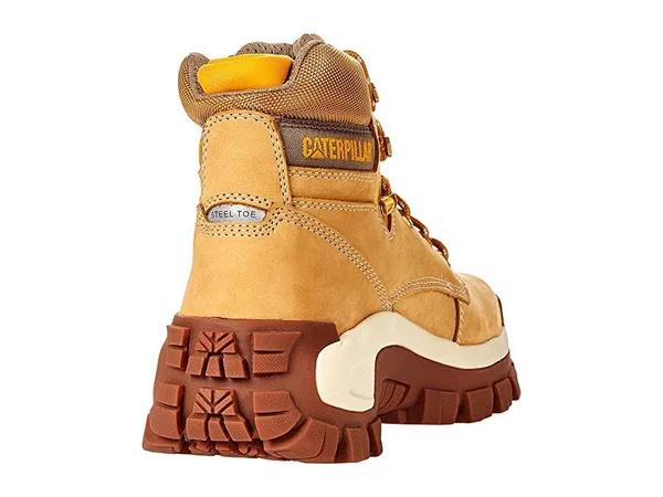 Caterpillar Men's Invader Hi Steel Toe Work Boot Honey Reset, Size 11.5M