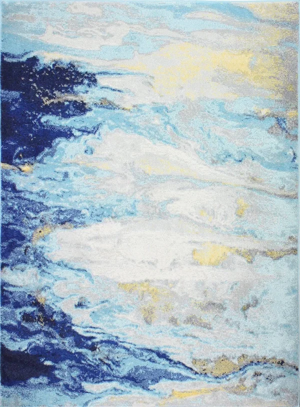 Bashian Everek Nuna 7&6x22 x 9&6x22 Multicolored Area Rug