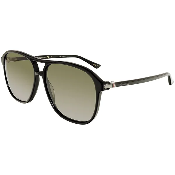 Gucci GG0016S Sunglasses - Black (006)