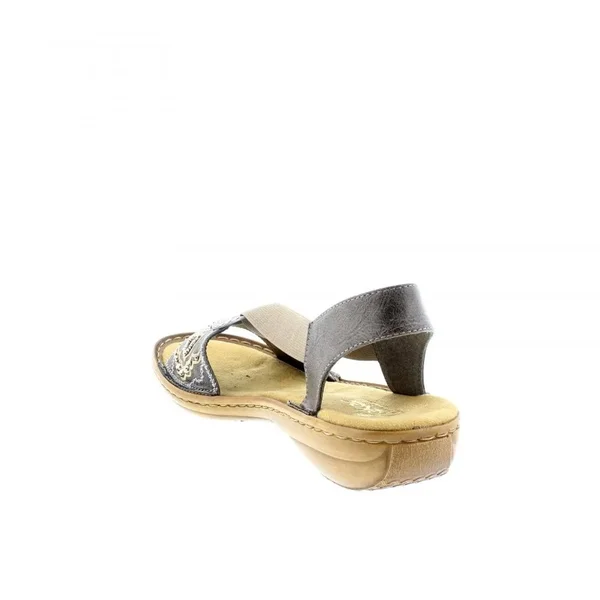 Rieker Regina B9 Smoke Sandal (women)