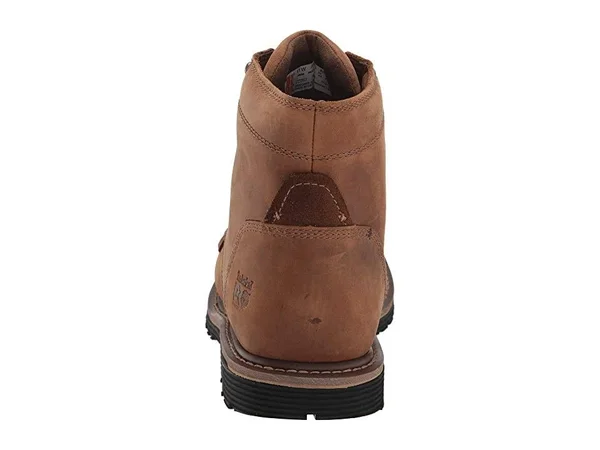 Men's Timberland Pro 6 inch Millworks Waterproof Soft Toe Boot, Size: 8, Brown
