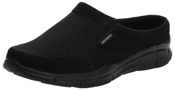 Skechers Men's Equalizer Coast to Coast Clog, Black, Size: 7.5M