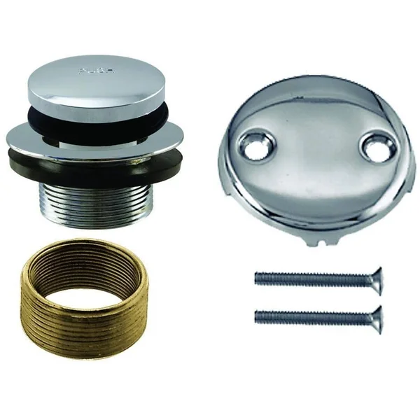 Westbrass D93K-12 Tip-Toe Universal Trim Set with 2 Hole Faceplate, Oil Rubbed Bronze