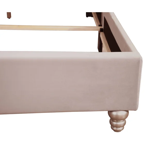 Glory Furniture Joy G1932-fb-up Full Upholstered Bed, Cherry