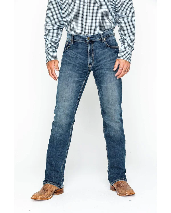 Wrangler Retro Men's Layton Slim Fit Boot Cut Jeans