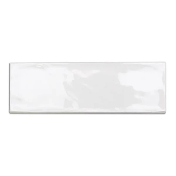 Tilebar Santa Monica White 4x12 Bullnose