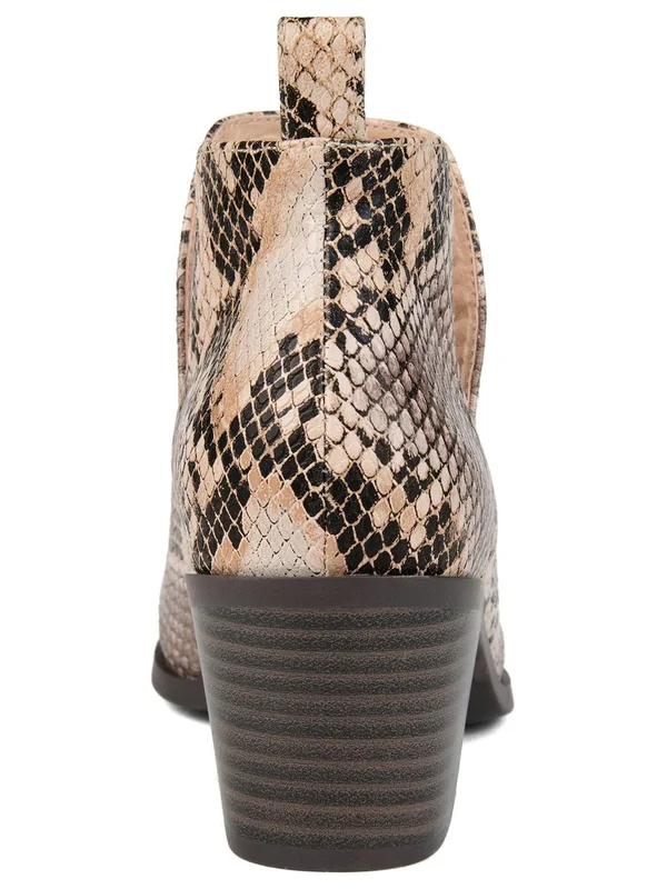 Journee Collection Women's Lola Bootie Brown 7