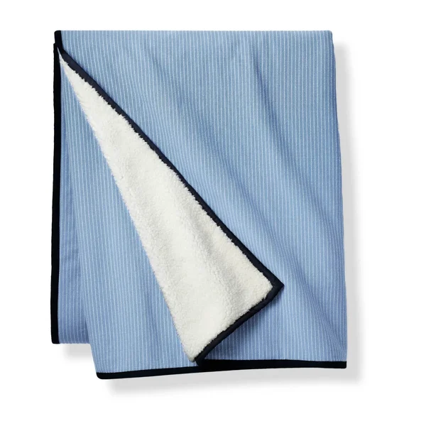 Levi&s Bedding - Sherpa Throw, Color: Blue/White, Size: Os, Amarcks21&s Closet