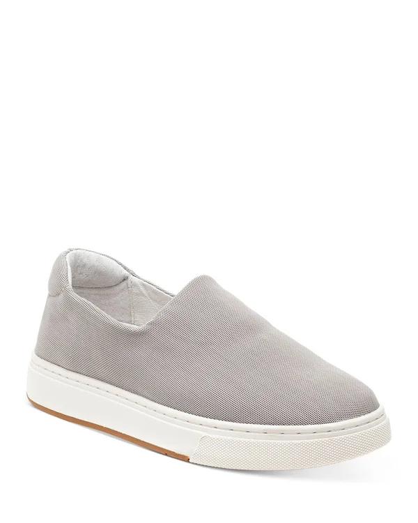 J/Slides Jollie Sneaker Sand Stretch Fabric - Taupe 8.5 Medium